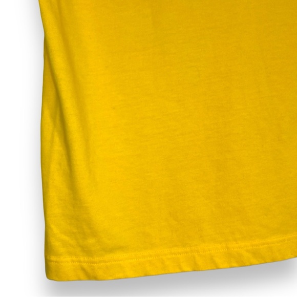 Vintage 90s SML Sport Yellow Tank Top Women’s Large Cotton Blend Activewear - Picture 13 of 17